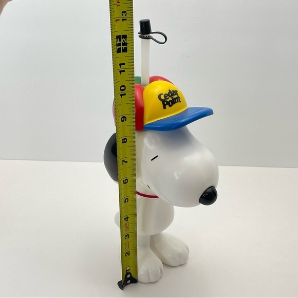 PEANUTS Cedar Point Snoopy Travel Drinking Sip Bottle Cup And Straw - Picture 15 of 15